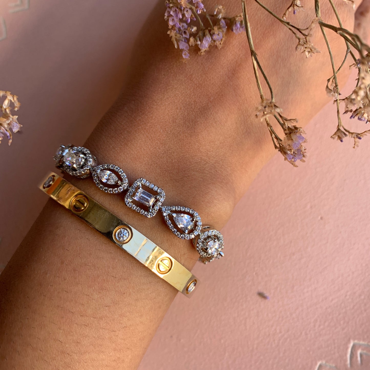 Statement Tennis Bracelet