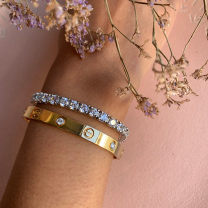Solitaire Tennis Bracelet