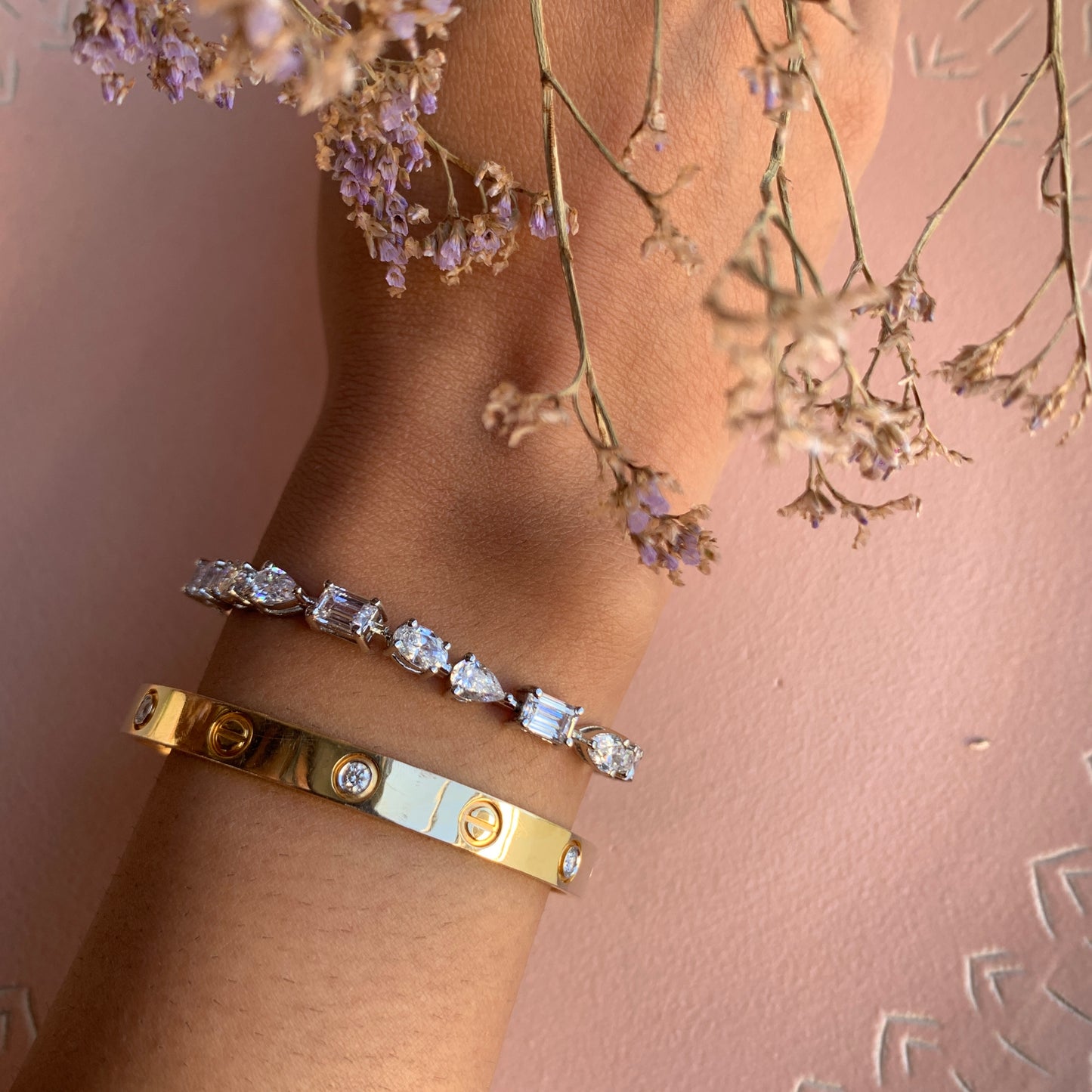 Fancy Tennis Bracelet