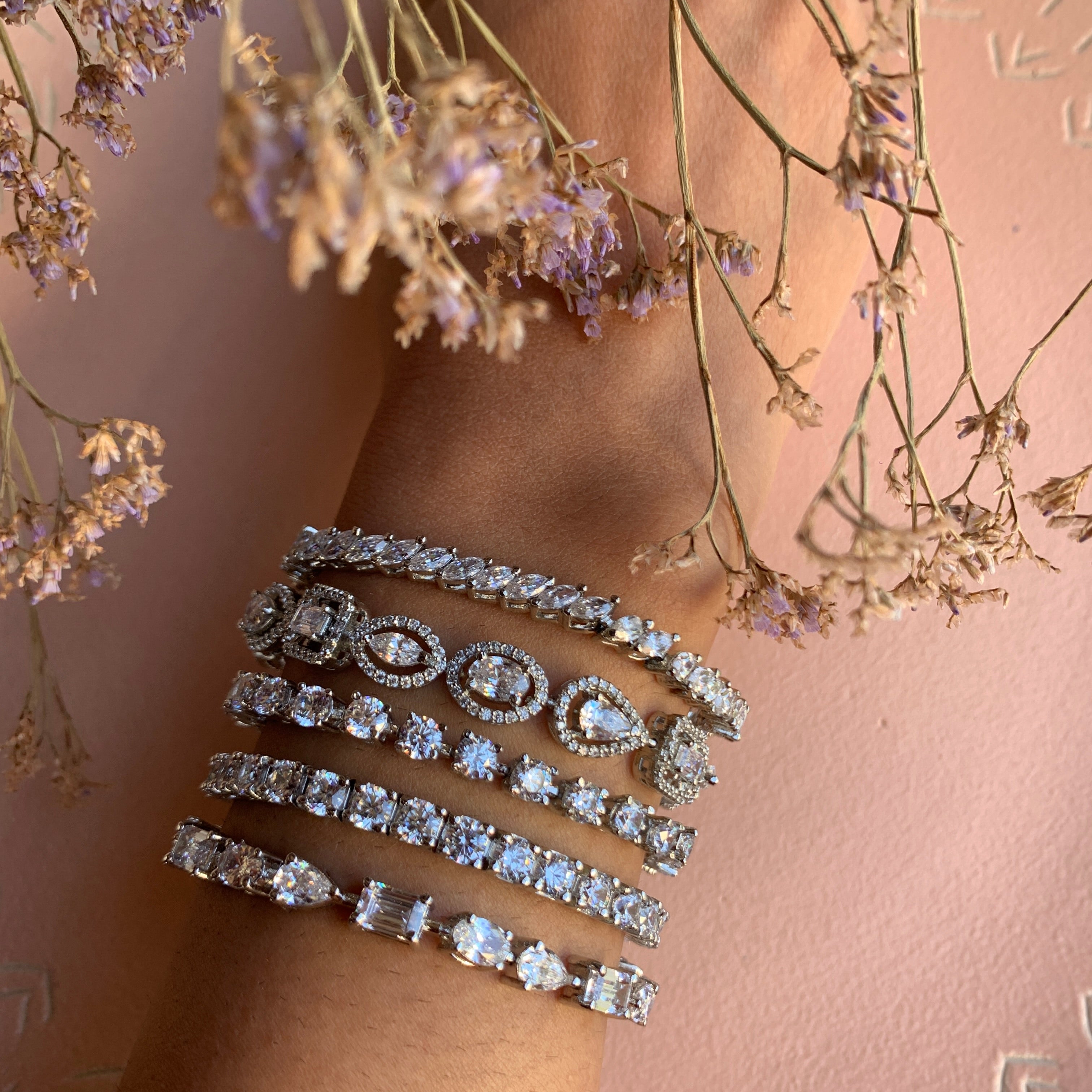 Round Diamond Tennis Bracelet | Shami Jewelry