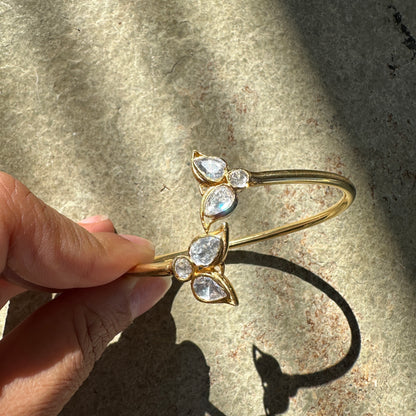 Floral Polki Bracelet