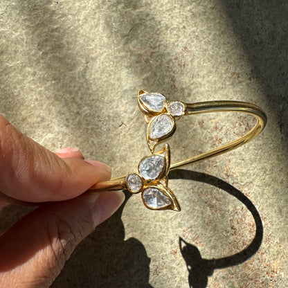 Floral Polki Bracelet