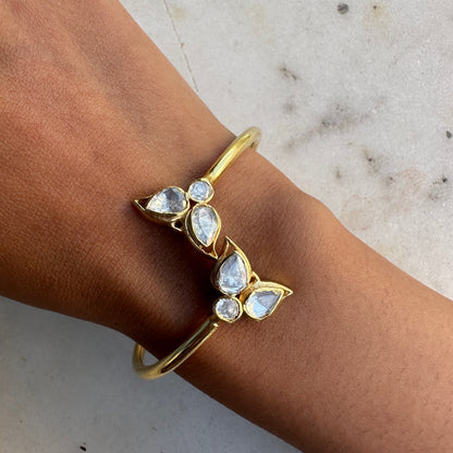 Floral Polki Bracelet