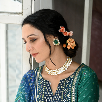 Classic Polki Necklace Set