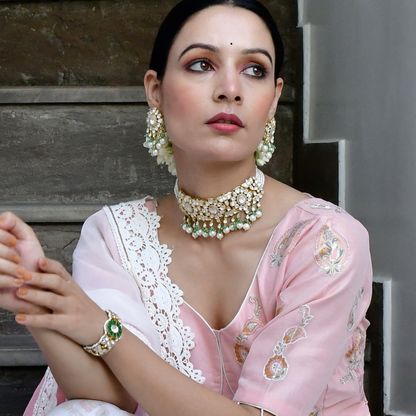Royal Polki Necklace Set