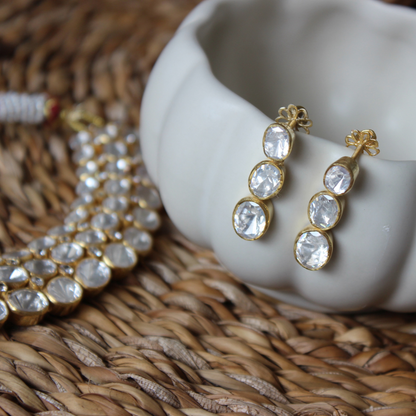 Classic Polki Necklace Set