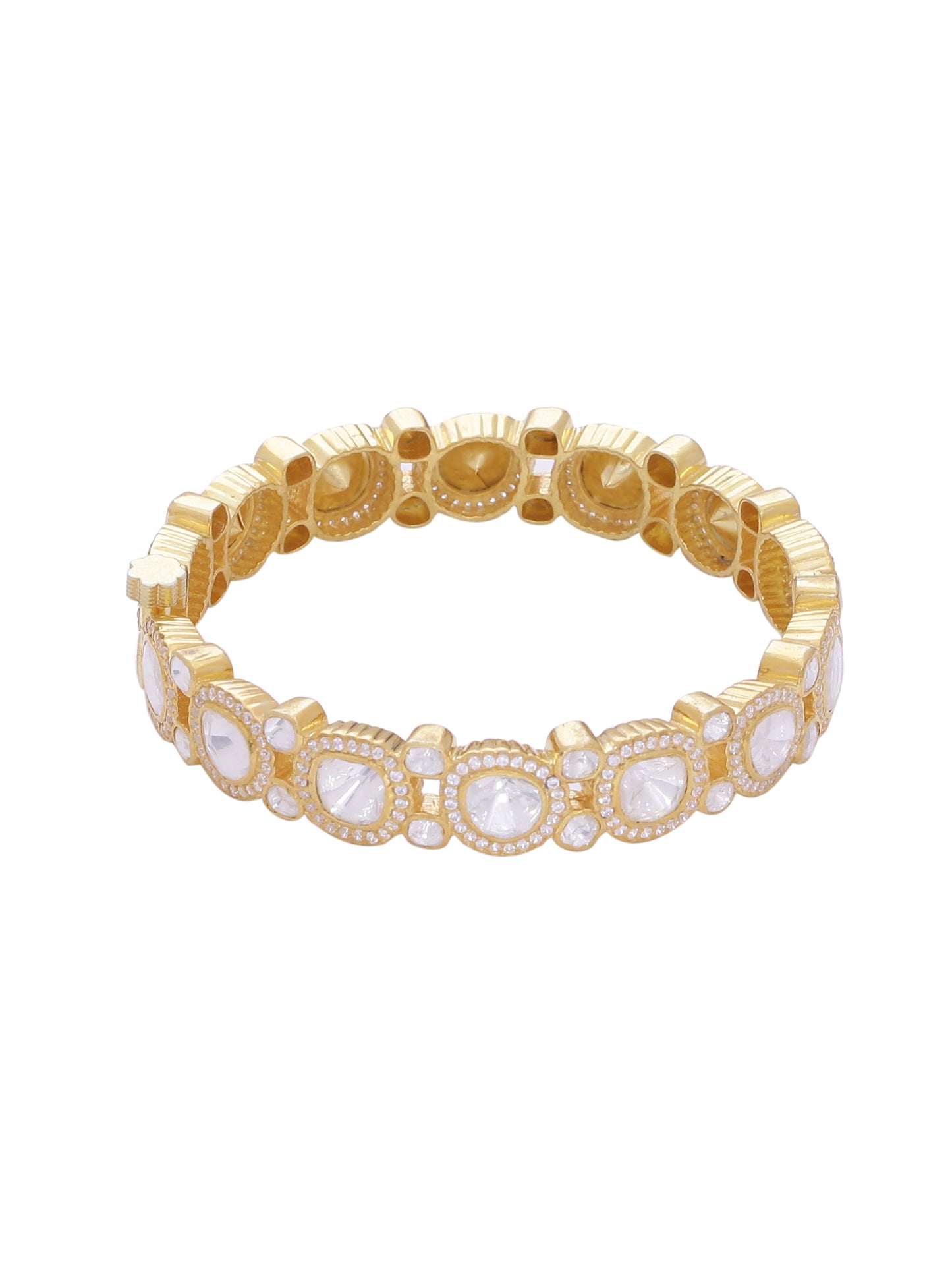 Open Setting Kundan Bangle