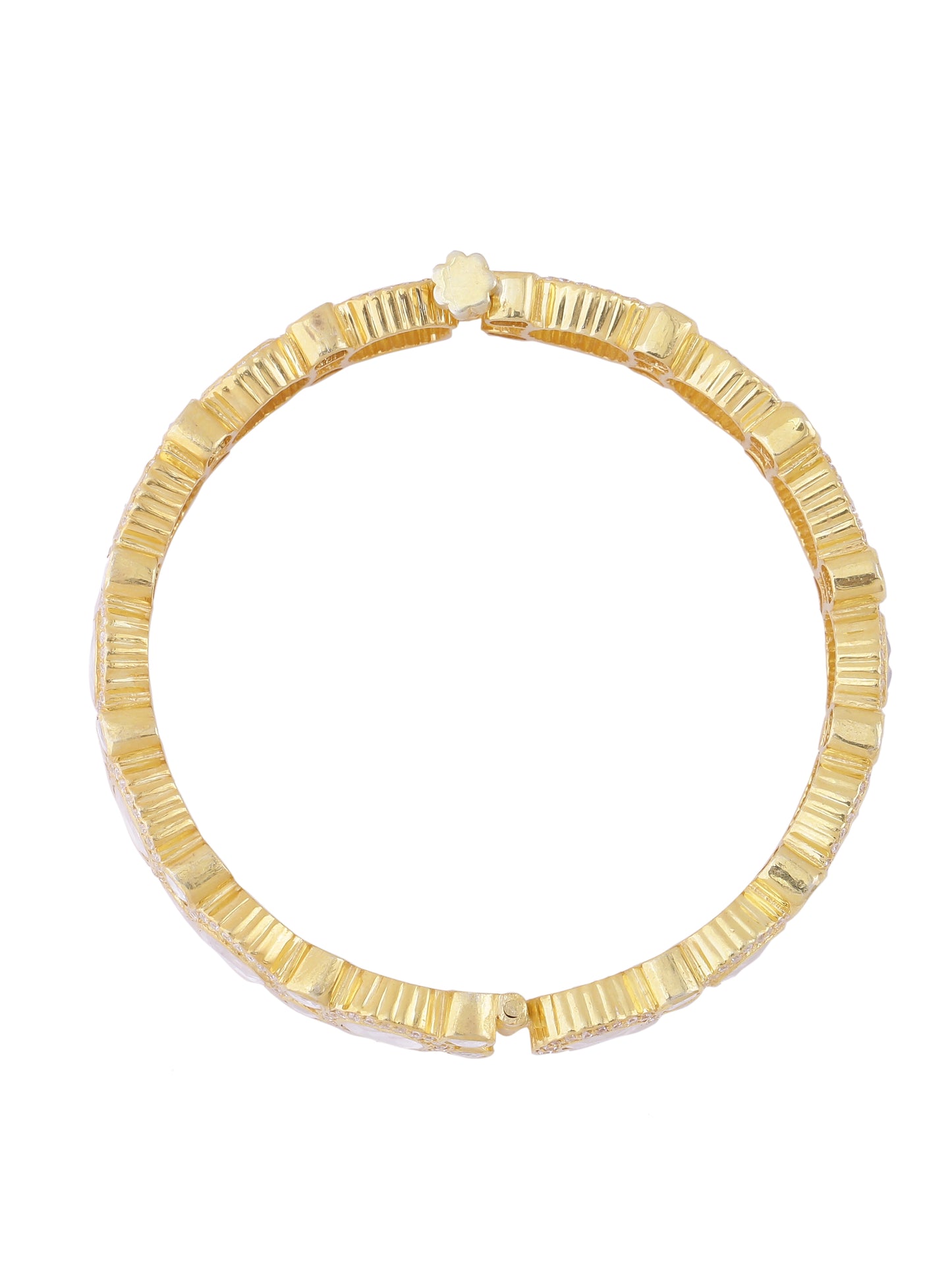 Open Setting Kundan Bangle