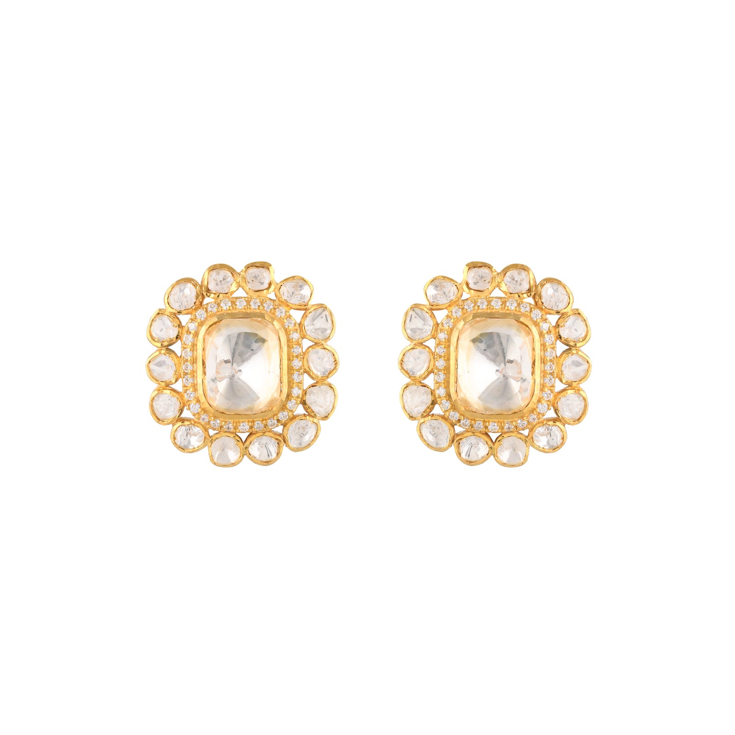 Polki Earrings