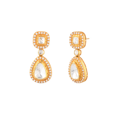 Classic Polki Earrings