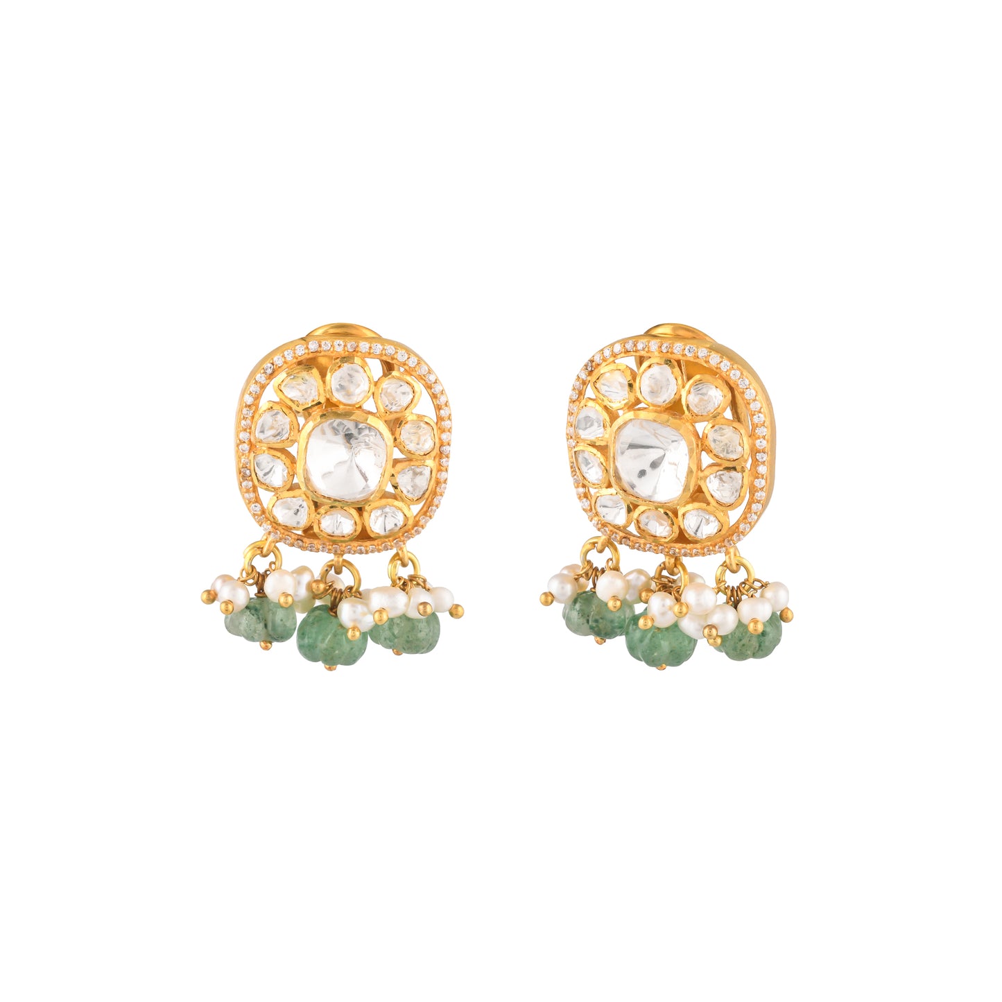 Polki Earrings