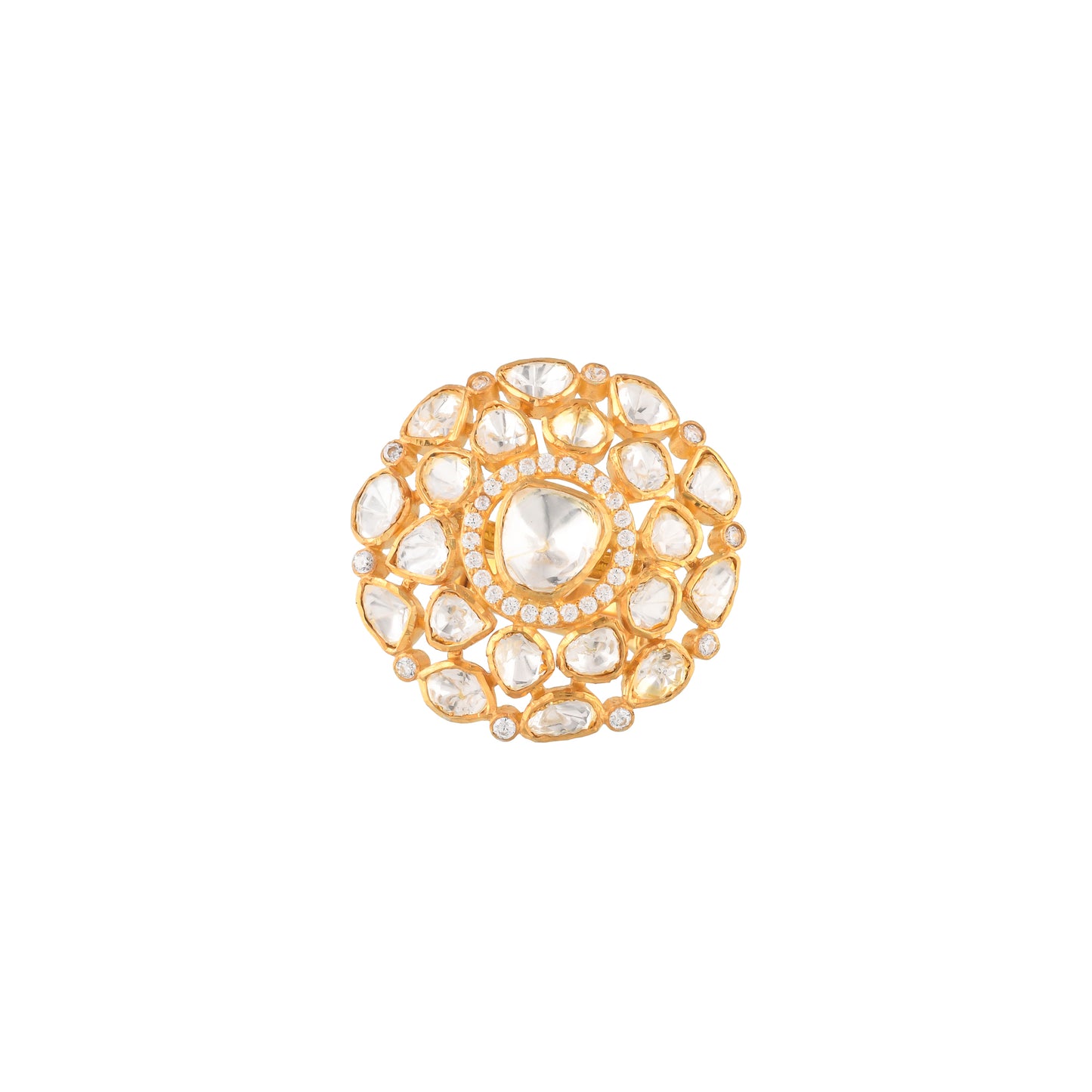 Statement Polki Ring