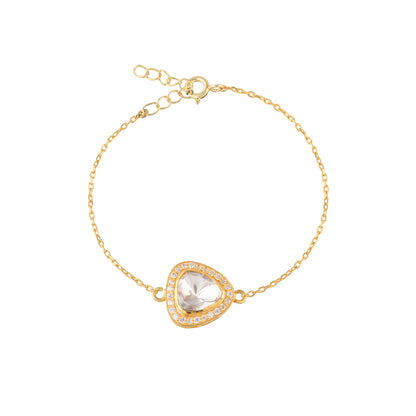 Triangle Polki Bracelet