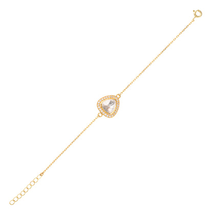 Triangle Polki Bracelet