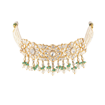 Royal Polki Necklace Set