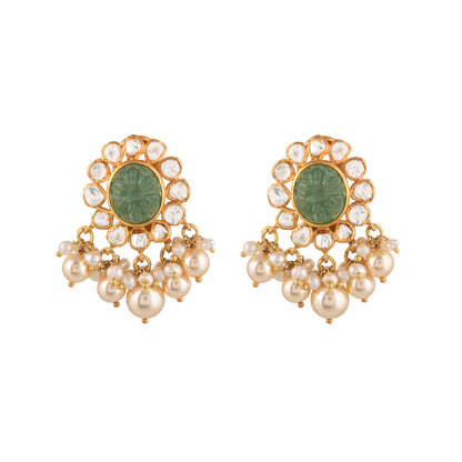 Emerald Polki Choker Set